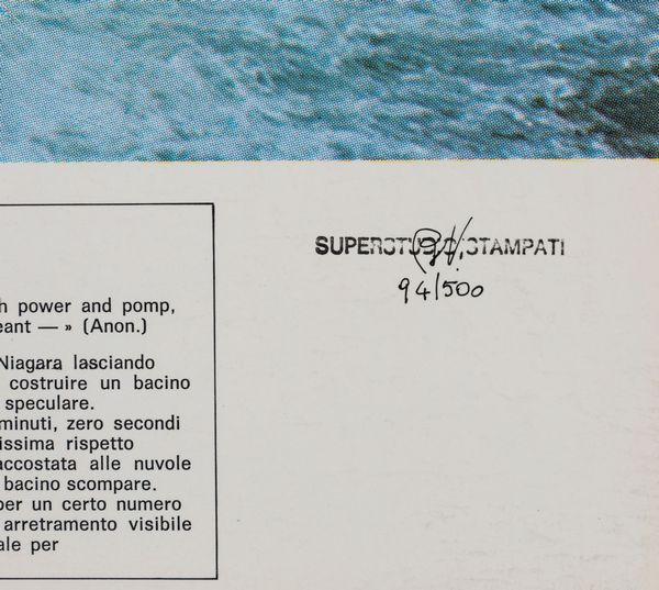 Superstudio Group (Firenze 1966)  - Asta Arte Moderna e Contemporanea e Fotografia - Associazione Nazionale - Case d'Asta italiane