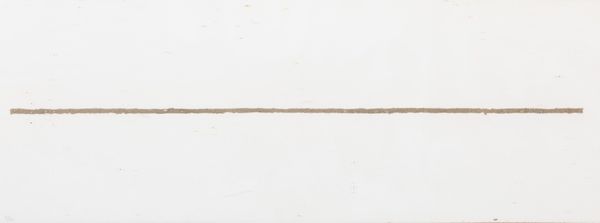 Giovanni Anselmo : Linea terra  - Asta Arte Moderna e Contemporanea e Fotografia - Associazione Nazionale - Case d'Asta italiane