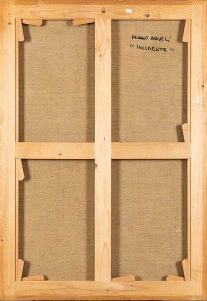 FRANCO ANGELI : Incidente  - Asta Arte Moderna e Contemporanea e Fotografia - Associazione Nazionale - Case d'Asta italiane