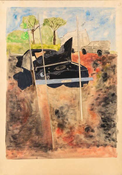 FRANCO ANGELI : Senza titolo  - Asta Arte Moderna e Contemporanea e Fotografia - Associazione Nazionale - Case d'Asta italiane