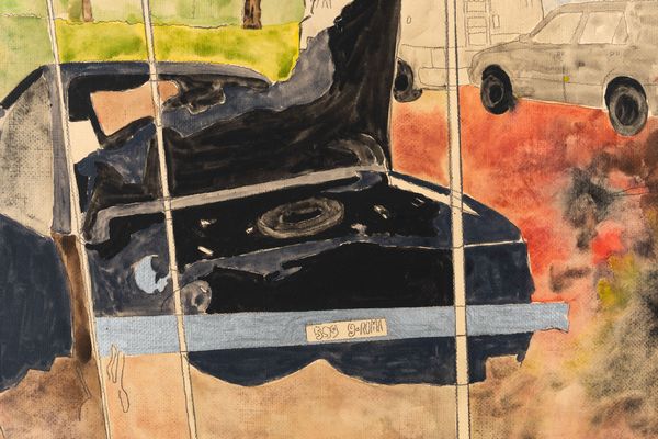 FRANCO ANGELI : Senza titolo  - Asta Arte Moderna e Contemporanea e Fotografia - Associazione Nazionale - Case d'Asta italiane