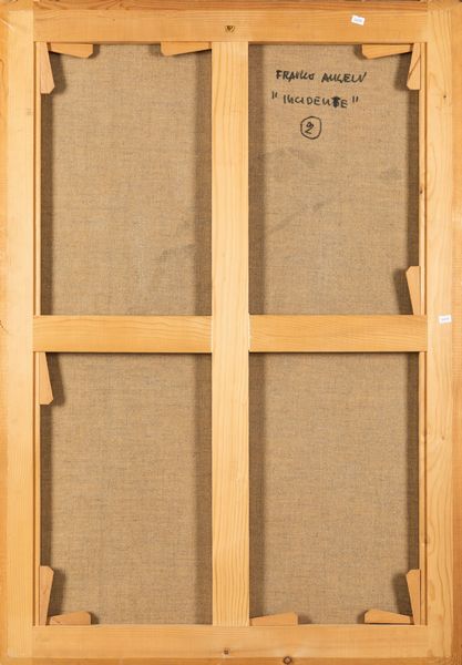 FRANCO ANGELI : Incidente  - Asta Arte Moderna e Contemporanea e Fotografia - Associazione Nazionale - Case d'Asta italiane