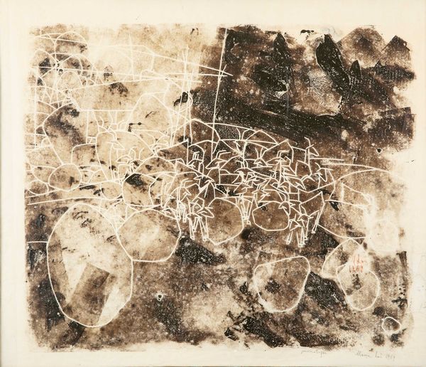 MARIA LAI : Senza titolo (Monotipo)  - Asta Arte Moderna e Contemporanea e Fotografia - Associazione Nazionale - Case d'Asta italiane