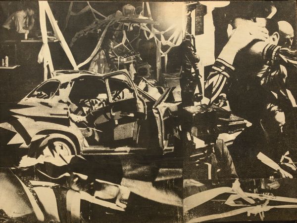 ELIO MARIANI : Urto frontale  - Asta Arte Moderna e Contemporanea e Fotografia - Associazione Nazionale - Case d'Asta italiane