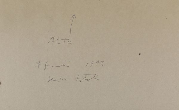 Alberto Garutti : Senza titolo  - Asta Arte Moderna e Contemporanea e Fotografia - Associazione Nazionale - Case d'Asta italiane