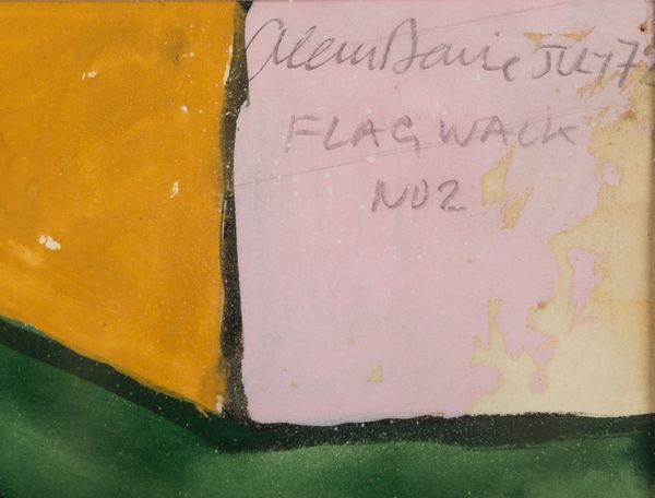 Alan Davie : Flag walk n. 2  - Asta Arte Moderna e Contemporanea e Fotografia - Associazione Nazionale - Case d'Asta italiane