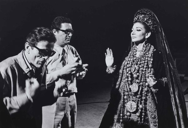 TAZIO SECCHIAROLI : Pasolini nel film Medea con la Callas  - Asta Arte Moderna e Contemporanea e Fotografia - Associazione Nazionale - Case d'Asta italiane