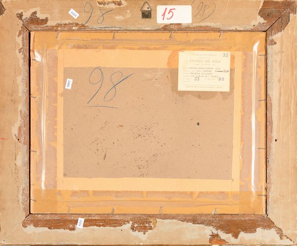 Filippo de Pisis : Natura morta marina con conchiglia e il fico  - Asta Arte Moderna e Contemporanea e Fotografia - Associazione Nazionale - Case d'Asta italiane