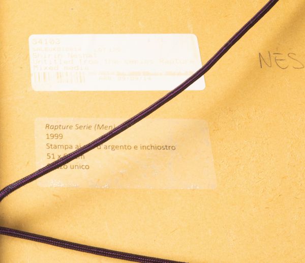 Shirin Neshat : Untitled from the series Rapture  - Asta Arte Moderna e Contemporanea e Fotografia - Associazione Nazionale - Case d'Asta italiane