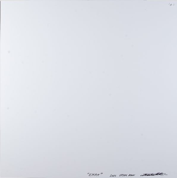 Alessandra Mattè : Upside down Emma  - Asta Arte Moderna e Contemporanea e Fotografia - Associazione Nazionale - Case d'Asta italiane