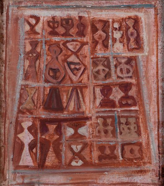 Massimo Campigli : Figure nelle nicchie  - Asta Arte Moderna e Contemporanea e Fotografia - Associazione Nazionale - Case d'Asta italiane