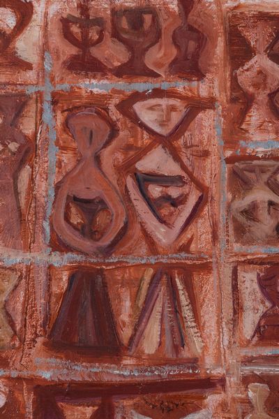 Massimo Campigli : Figure nelle nicchie  - Asta Arte Moderna e Contemporanea e Fotografia - Associazione Nazionale - Case d'Asta italiane