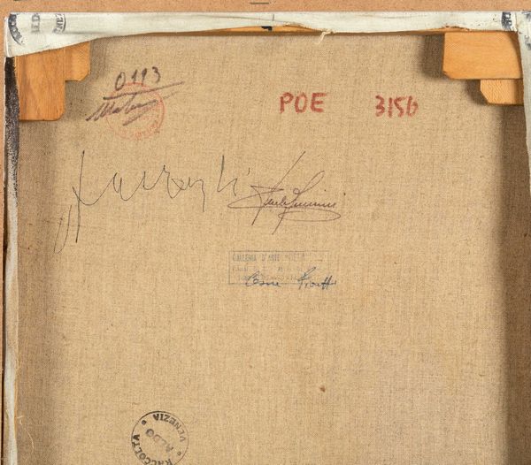 HANS HARTUNG : T1961-H20  - Asta Arte Moderna e Contemporanea e Fotografia - Associazione Nazionale - Case d'Asta italiane