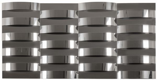 GETULIO ALVIANI : Rilievo speculare a elementi curvi  - Asta Arte Moderna e Contemporanea e Fotografia - Associazione Nazionale - Case d'Asta italiane