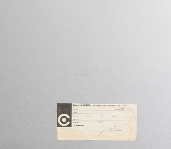 GETULIO ALVIANI : Rilievo speculare a elementi curvi  - Asta Arte Moderna e Contemporanea e Fotografia - Associazione Nazionale - Case d'Asta italiane