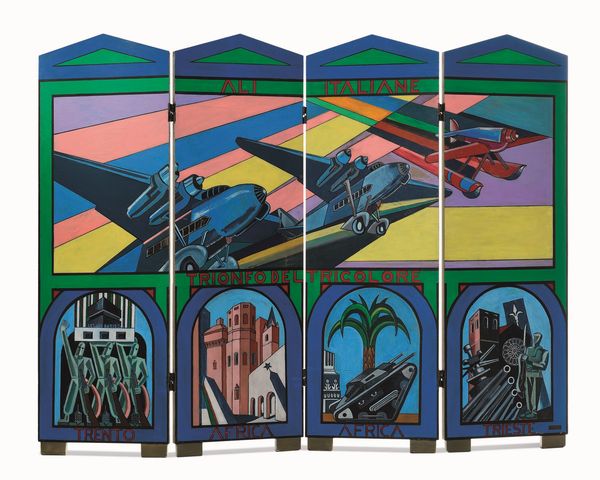FORTUNATO DEPERO : Ali Italiane. Trionfo del tricolore  - Asta Arte Moderna e Contemporanea e Fotografia - Associazione Nazionale - Case d'Asta italiane