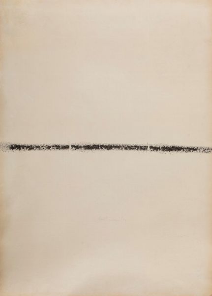 Piero Manzoni : Linea  - Asta Arte Moderna e Contemporanea e Fotografia - Associazione Nazionale - Case d'Asta italiane
