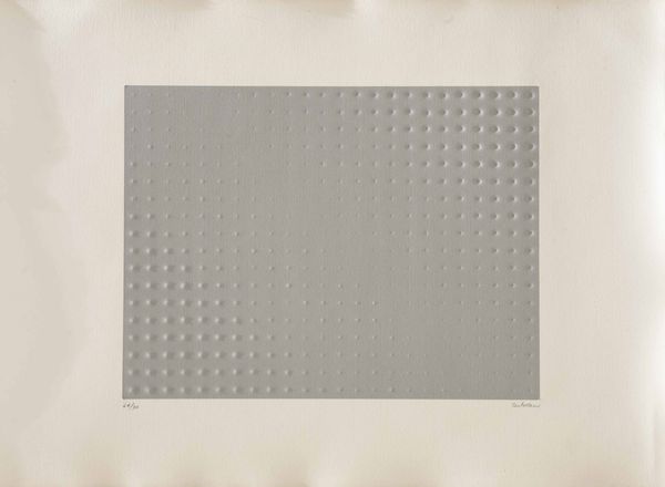 ENRICO CASTELLANI : Compendio di parte dellopera grafica di Enrico Castellani  - Asta Arte Moderna e Contemporanea e Fotografia - Associazione Nazionale - Case d'Asta italiane