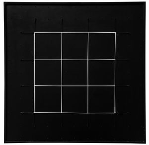 Gianni Colombo : Doppia linea bianca  - Asta Arte Moderna e Contemporanea e Fotografia - Associazione Nazionale - Case d'Asta italiane