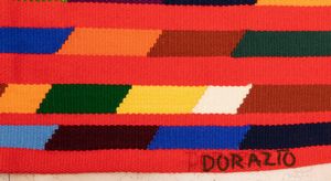 PIERO DORAZIO : Senza titolo (Andante rosso)  - Asta Arte Moderna e Contemporanea e Fotografia - Associazione Nazionale - Case d'Asta italiane