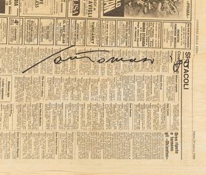 GIUSEPPE SANTOMASO : L'Occhio  - Asta Arte Moderna e Contemporanea e Fotografia - Associazione Nazionale - Case d'Asta italiane