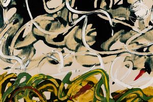 MARIO SCHIFANO : Paesaggio  - Asta Arte Moderna e Contemporanea e Fotografia - Associazione Nazionale - Case d'Asta italiane