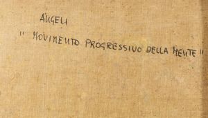 FRANCO ANGELI : Movimento progressivo della mente  - Asta Arte Moderna e Contemporanea e Fotografia - Associazione Nazionale - Case d'Asta italiane