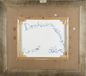 Salvo : La citt  - Asta Arte Moderna e Contemporanea e Fotografia - Associazione Nazionale - Case d'Asta italiane