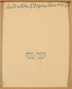 FORTUNATO DEPERO : Ballerino di caucci  - Asta Arte Moderna e Contemporanea e Fotografia - Associazione Nazionale - Case d'Asta italiane