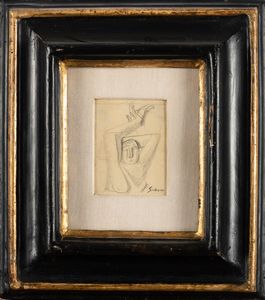 Mario Sironi : Busto femminile  - Asta Arte Moderna e Contemporanea e Fotografia - Associazione Nazionale - Case d'Asta italiane