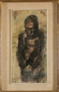 Mario Sironi : Figura  - Asta Arte Moderna e Contemporanea e Fotografia - Associazione Nazionale - Case d'Asta italiane