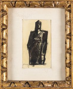 Mario Sironi : Figura  - Asta Arte Moderna e Contemporanea e Fotografia - Associazione Nazionale - Case d'Asta italiane