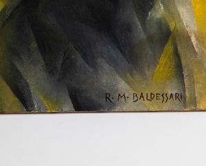 Roberto Marcello Baldessari : Cafe la Belle Louise  - Asta Arte Moderna e Contemporanea e Fotografia - Associazione Nazionale - Case d'Asta italiane