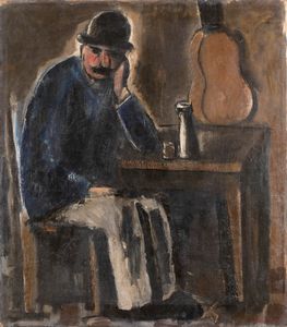 Mario Sironi - All'osteria - Fiaccheraio