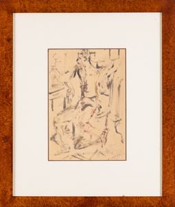 Filippo de Pisis : Ragazzo seduto  - Asta Arte Moderna e Contemporanea e Fotografia - Associazione Nazionale - Case d'Asta italiane