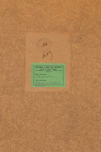 Filippo de Pisis : Ragazzo con la pelle di leopardo  - Asta Arte Moderna e Contemporanea e Fotografia - Associazione Nazionale - Case d'Asta italiane