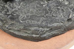 CARLO CONTE : Donna che si leva la camicia/ Bagnante  - Asta Arte Moderna e Contemporanea e Fotografia - Associazione Nazionale - Case d'Asta italiane