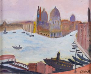 VIRGILIO GUIDI : Punta della Dogana  - Asta Arte Moderna e Contemporanea e Fotografia - Associazione Nazionale - Case d'Asta italiane