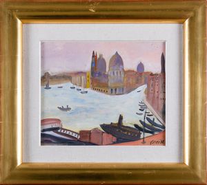 VIRGILIO GUIDI : Punta della Dogana  - Asta Arte Moderna e Contemporanea e Fotografia - Associazione Nazionale - Case d'Asta italiane