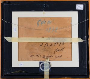 VIRGILIO GUIDI : Punta della Dogana  - Asta Arte Moderna e Contemporanea e Fotografia - Associazione Nazionale - Case d'Asta italiane