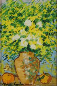 MICHELE CASCELLA - Vaso di fiori