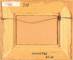 Pietro Annigoni : Senza titolo (Paesaggio)  - Asta Arte Moderna e Contemporanea e Fotografia - Associazione Nazionale - Case d'Asta italiane