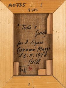 VIRGILIO GUIDI : Testa  - Asta Arte Moderna e Contemporanea e Fotografia - Associazione Nazionale - Case d'Asta italiane