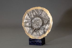 Giò Pomodoro : Piastra disco  - Asta Arte Moderna e Contemporanea e Fotografia - Associazione Nazionale - Case d'Asta italiane