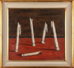 FIORENZO TOMEA : Candele  - Asta Arte Moderna e Contemporanea e Fotografia - Associazione Nazionale - Case d'Asta italiane