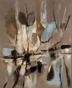 Giuseppe Ajmone : Pianta esotica  - Asta Arte Moderna e Contemporanea e Fotografia - Associazione Nazionale - Case d'Asta italiane