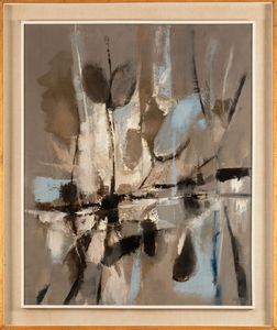 Giuseppe Ajmone : Pianta esotica  - Asta Arte Moderna e Contemporanea e Fotografia - Associazione Nazionale - Case d'Asta italiane