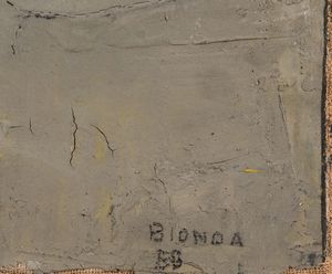 Mario Bionda : Palude n.7  - Asta Arte Moderna e Contemporanea e Fotografia - Associazione Nazionale - Case d'Asta italiane