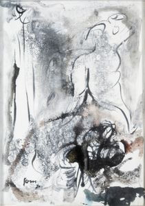 ASGER JORN : Senza titolo  - Asta Arte Moderna e Contemporanea e Fotografia - Associazione Nazionale - Case d'Asta italiane