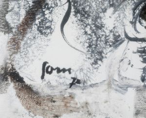 ASGER JORN : Senza titolo  - Asta Arte Moderna e Contemporanea e Fotografia - Associazione Nazionale - Case d'Asta italiane
